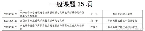 苏州百年职业学院