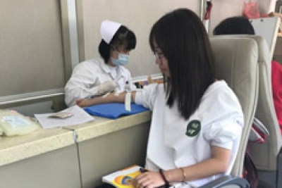 无偿献血,传递温暖——记我校2018年爱心献血活动