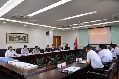 省教育厅民办高校2018年度年检工作检查组莅临我院实地检查