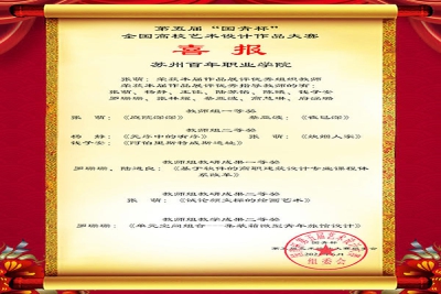 喜报!我校52件作品在第五届“国青杯”全国高校艺术设计大赛中获奖