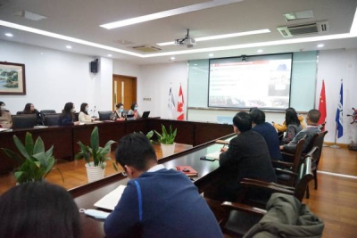 我校参加省教育厅元旦春节冬奥会期间疫情防控学校安全稳定党风廉政建设工作视频会议