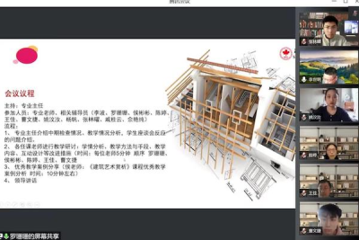 我校艺术设计学院召开线上专业研讨会