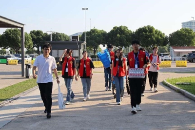 以“心”迎新,志愿随行——苏州百年职业学院2023年迎新志愿服务圆满结束