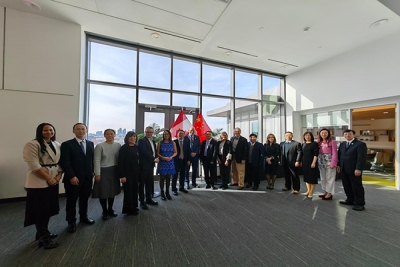 我校代表团赴加拿大百年理工学院和多伦多大学参观访问