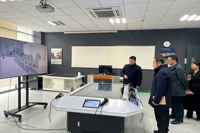 河北工业大学廊坊校区校长祖磊一行到访我校考察交流