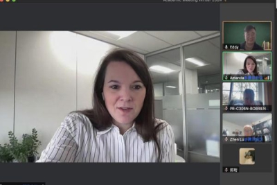 我校商学院与加拿大百年理工学院商学院成功举办国际学术研讨会